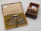 a box that has a set of silverware in it