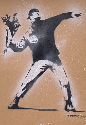 BANKSY (D'après) (1974) Weston Super Mare, 2015 - Souvenir d…