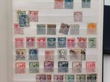 a picture of a book with stamps on it