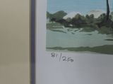 a picture of a picture of a landscape with trees