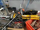 a lot of tools that are sitting on a table