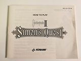 an image of a close up of a piece of paper with the title simon ' s quest on it