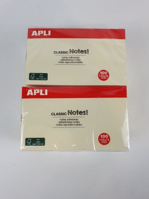deux boîtes de notes « Apli Classic » empilées l'une sur l'autre
