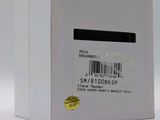 a white box with a barcode on it