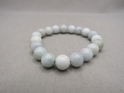 Bracelet élastique de perles de jade (diamètre des perles 10…