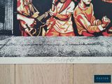 a picture of a group of people playing guitar