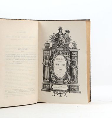 LECLAIR, (Edmond). Histoire de la Chirurgie à Lille. Lille, …