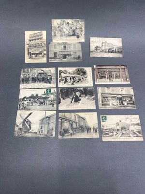 REGIONALISME 13 cartes postales petite sélection dont belles…