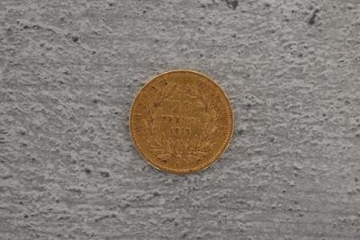 Pièce 20 francs or 1855