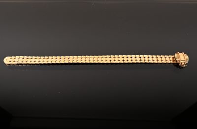 Bracelet vintage années 50 en or jaune 750/1000 - Élégance intemporelle