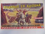 spanish movie poster for tornado in arizona