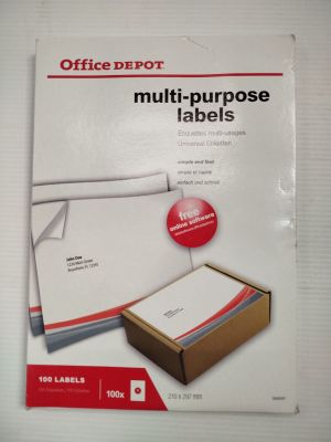 OFFICE DEPOT - Étiquettes multi-usages - Format A4 - 100 feu…