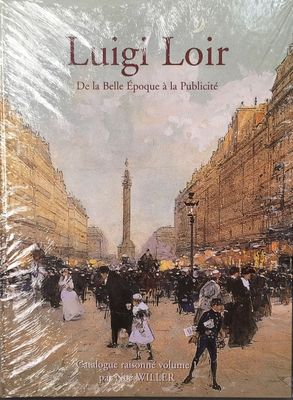 la couverture d'un livre illustrée d'une peinture représentant une scène de rue
