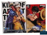 Il s'agit de deux livres consacrés au même personnage, l'un s'intitulant « Monkey D. Luffy » et l'autre « Monkey D. Luffy ».