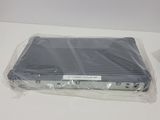 a plastic bag that has a laptop inside of it