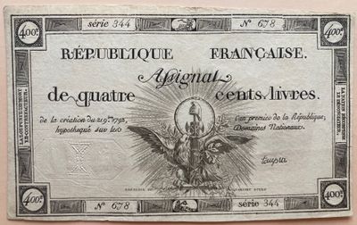 un ancien billet de banque français sur lequel figure l'image d'un oiseau