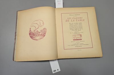 NIGNON Édouard. Les Plaisirs de la table.