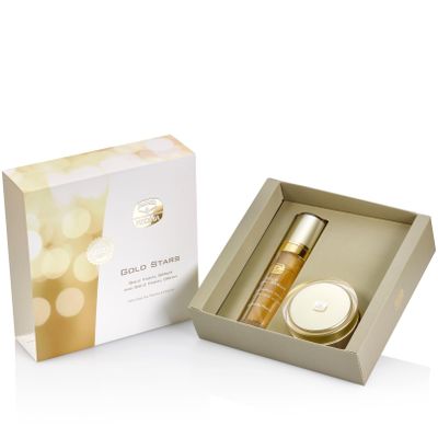 Lot de 2 - KEDMA - Coffret Gold Stars Sérum et Crème - Or 24…
