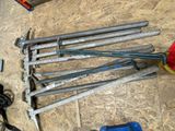 many tools that are laying out on the floor