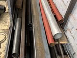 many pipes that are stacked on top of each other