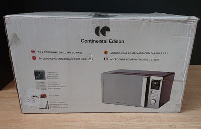 Micro-ondes combiné - CONTINENTAL EDISON - CEMO25SG13S3 - Si…