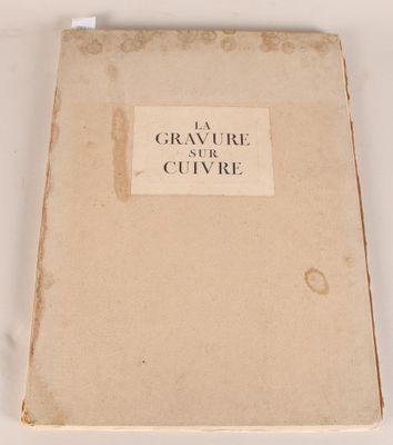 [HISTOIRE DES ARTS ] ADHÉMAR (Jean). La gravure sur cuivre, …