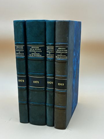Société archéologique et historique de la Charente. Mémoires pour...