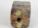 an image of a wooden block with a hole in the middle