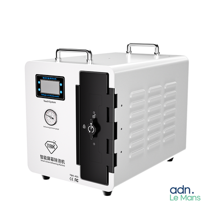 a white machine that is sitting on a white surface