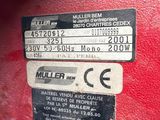 a label on the back of a machine that says miller