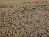 an old map of the region of la roche de savoe