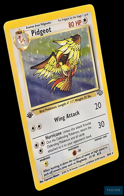 un carton jaune sur lequel figure l'image d'un oiseau