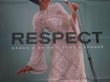 une image d'une affiche du film « Respect » sur laquelle figure une femme en train de chanter