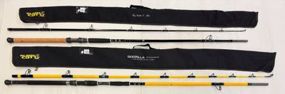 Lot de 2 cannes BLACK CAT: une canne BIG BAITER 2 Black Cat … - Photo 1