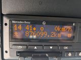 a car radio with a digital display in the dash