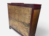 an image of a wooden cabinet on a white background