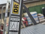 a close up of a bike frame with a sticker on it