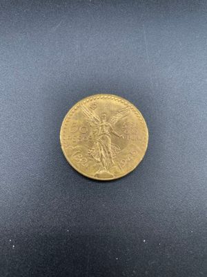 Pièce en or de 50 pesos. 41,71 grs