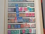 a picture of a book with stamps on it