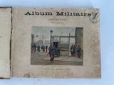 an old book with a picture of a military band on it