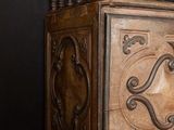 a wooden box that is sitting on top of a table