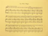 a sheet of music with the words les rois majores written in french