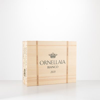 an image of a wooden box with a label on it
