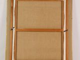 an image of a picture frame hanging on a wall next to a white wall