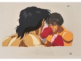 an image of a woman and a child laying on a bed