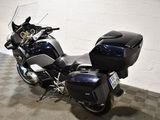 a motorcycle that is parked in a garage