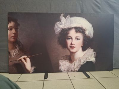 Elisabeth Vigée Le Brun, autoportrait de 1790, reproduction …