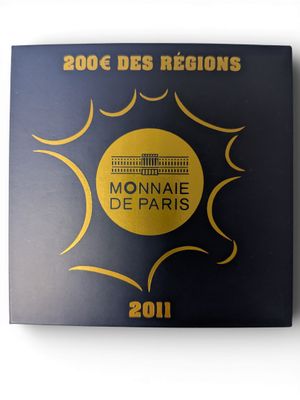 MONNAIE DE PARIS. Coffret contenant une pièce de 200 euros en or 999.  - Photo 1