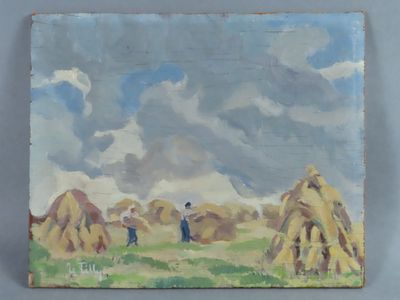 Léonidas LE TILLY (1895-1961). Moissons.