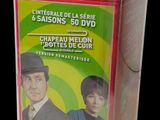 the dvd box contains a picture of a man in a top hat and tie
